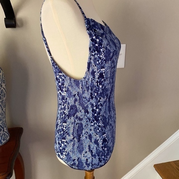 Free People Disco Days Blue  Cami S - Picture 5 of 10